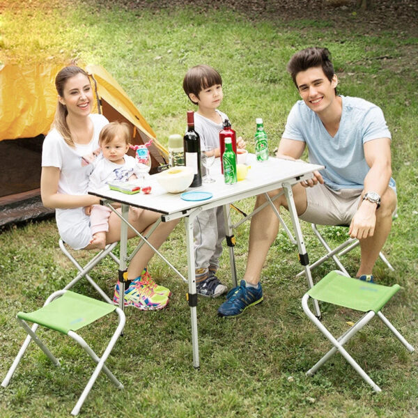 Foldable Camping Stool - Lightweight & Compact for Hiking, Beach, Camping, Fishing - Image 7