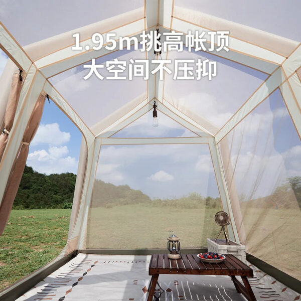 Naturehke Village 8.5 AIR air injection tent/lightweight air tent/13m2/UPF50 +/free shipping/duty included - Image 7